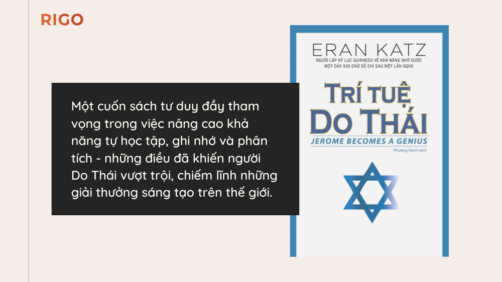 Trí Tuệ Do Thái – Eran Katz – Rigo.vn